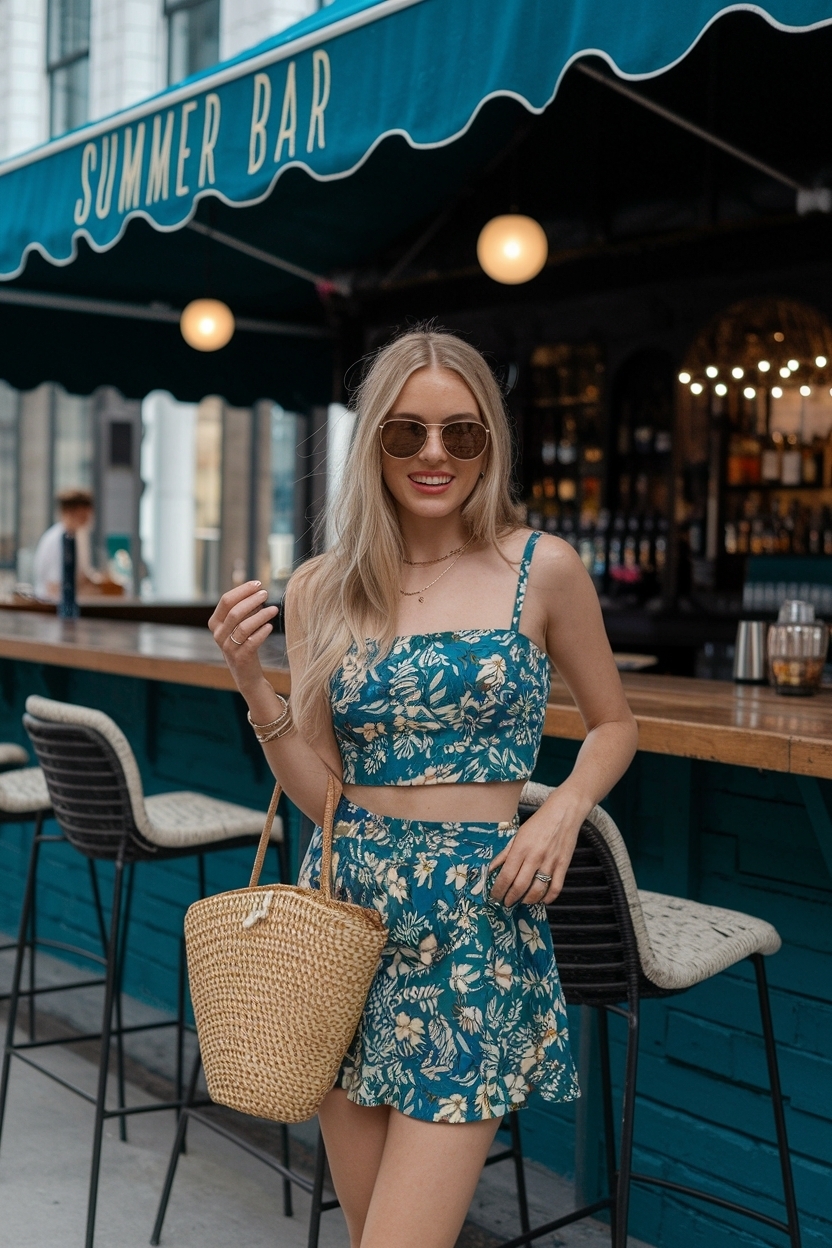 Effortless Summer Bar Outfits Going Out This Year outfit idea