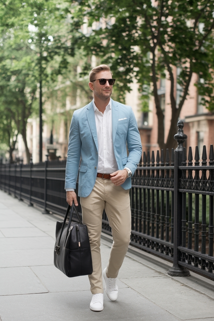 Summer Business Casual Outfits Men: Smart Looks for Warm Days outfit idea