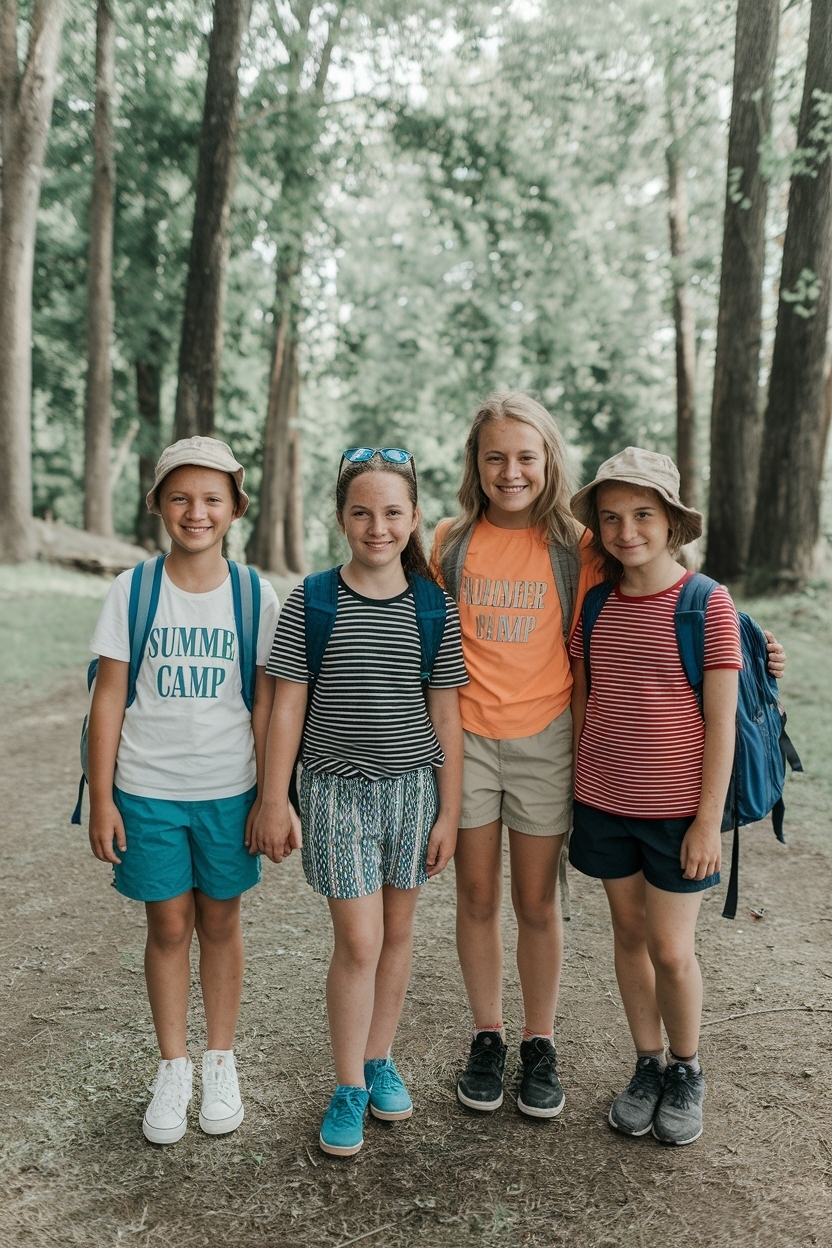 Summer Camp Outfits Dress to Impress for Fun Adventures outfit idea