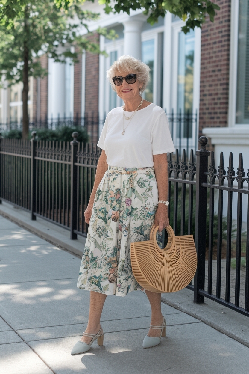 Summer Casual Outfits for Women Over 50: Chic Picks outfit idea
