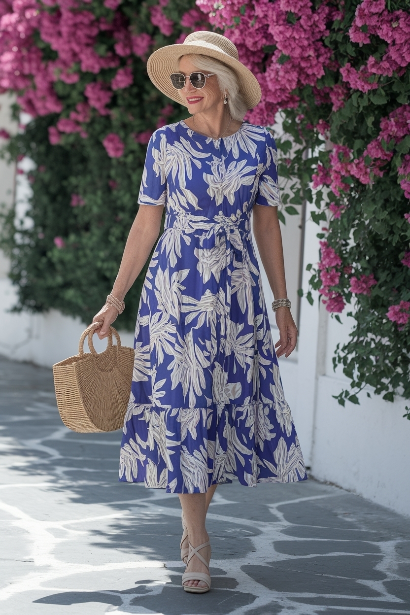 Summer Dresses for Petite Women Over 60: Flattering Finds outfit idea