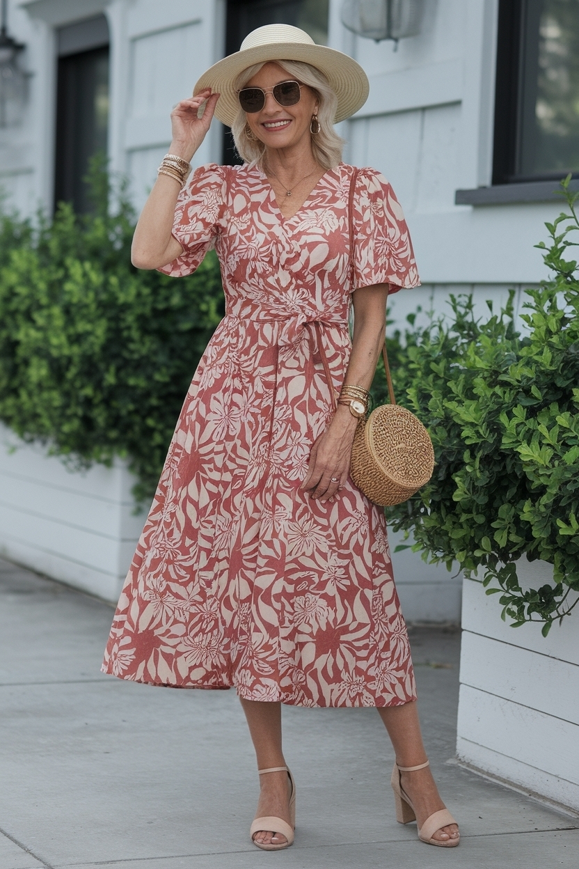 Summer Dresses for Women Over 60 Casual: Easy Styles outfit idea