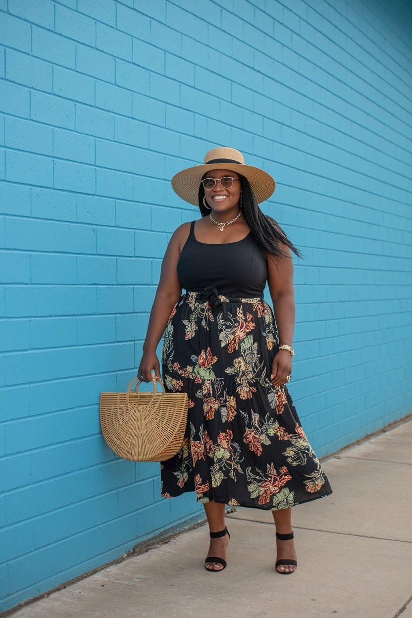 Elegant Summer Outfits Plus Size Black Women Bad Styles outfit idea