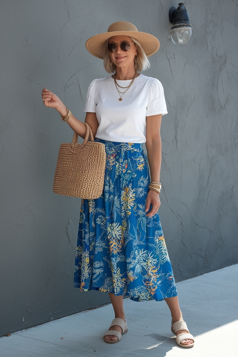 Summer Vacation Outfits for Women Over 40: Must-Have Styles outfit idea