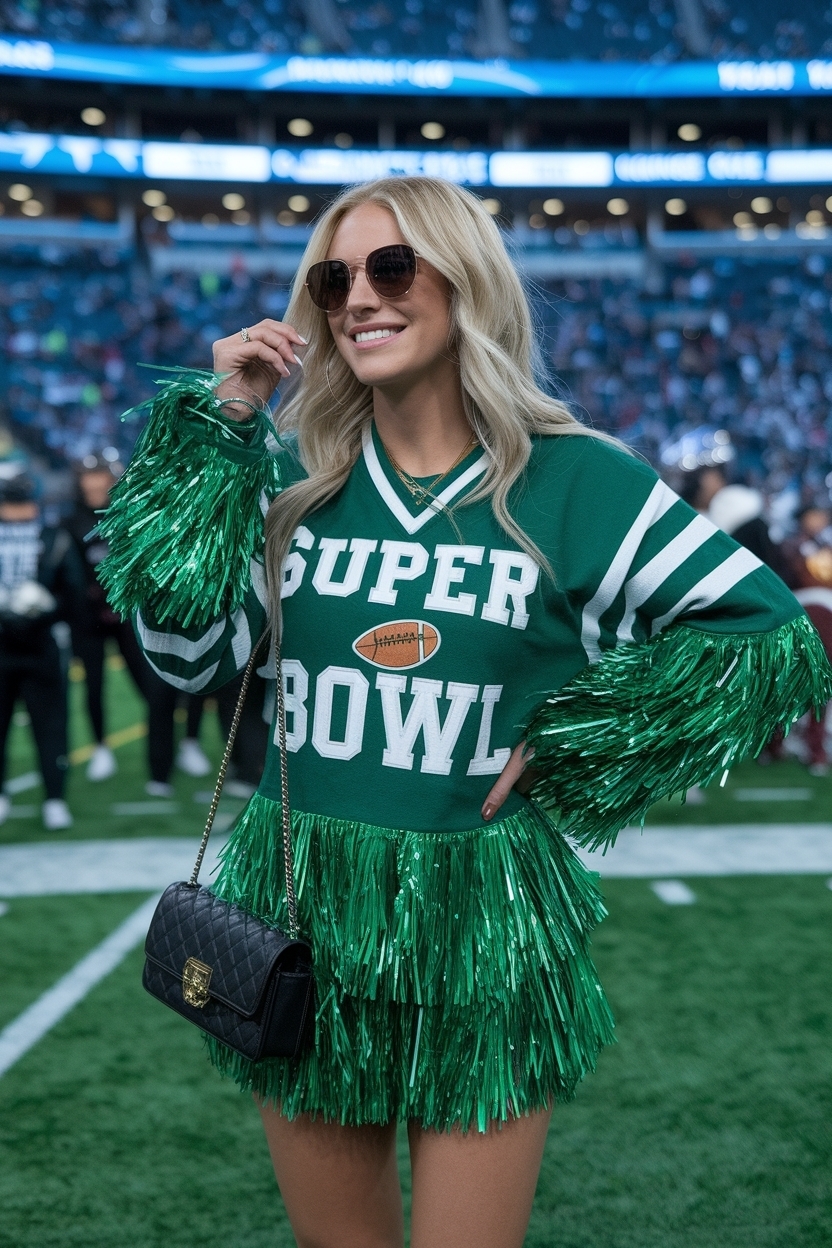 Super Bowl Party Outfits for Women: Game Day Fashion outfit idea
