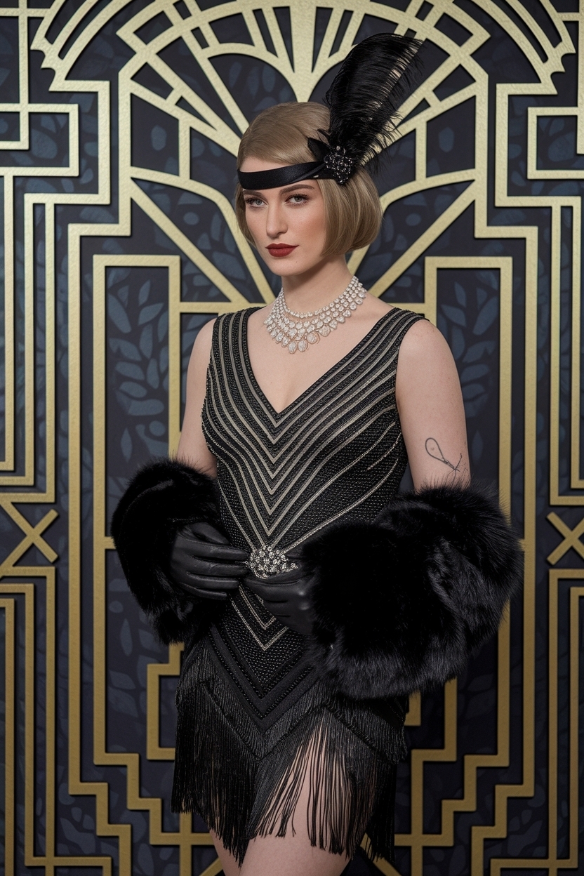 The Great Gatsby Outfit Ideas for a Roaring 20s Look outfit idea