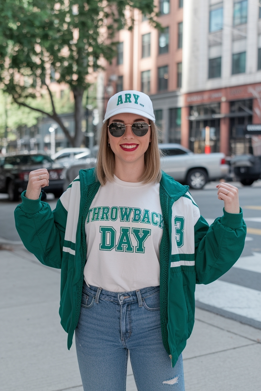 Throwback Day Spirit Week Outfit Inspiration to Rock outfit idea