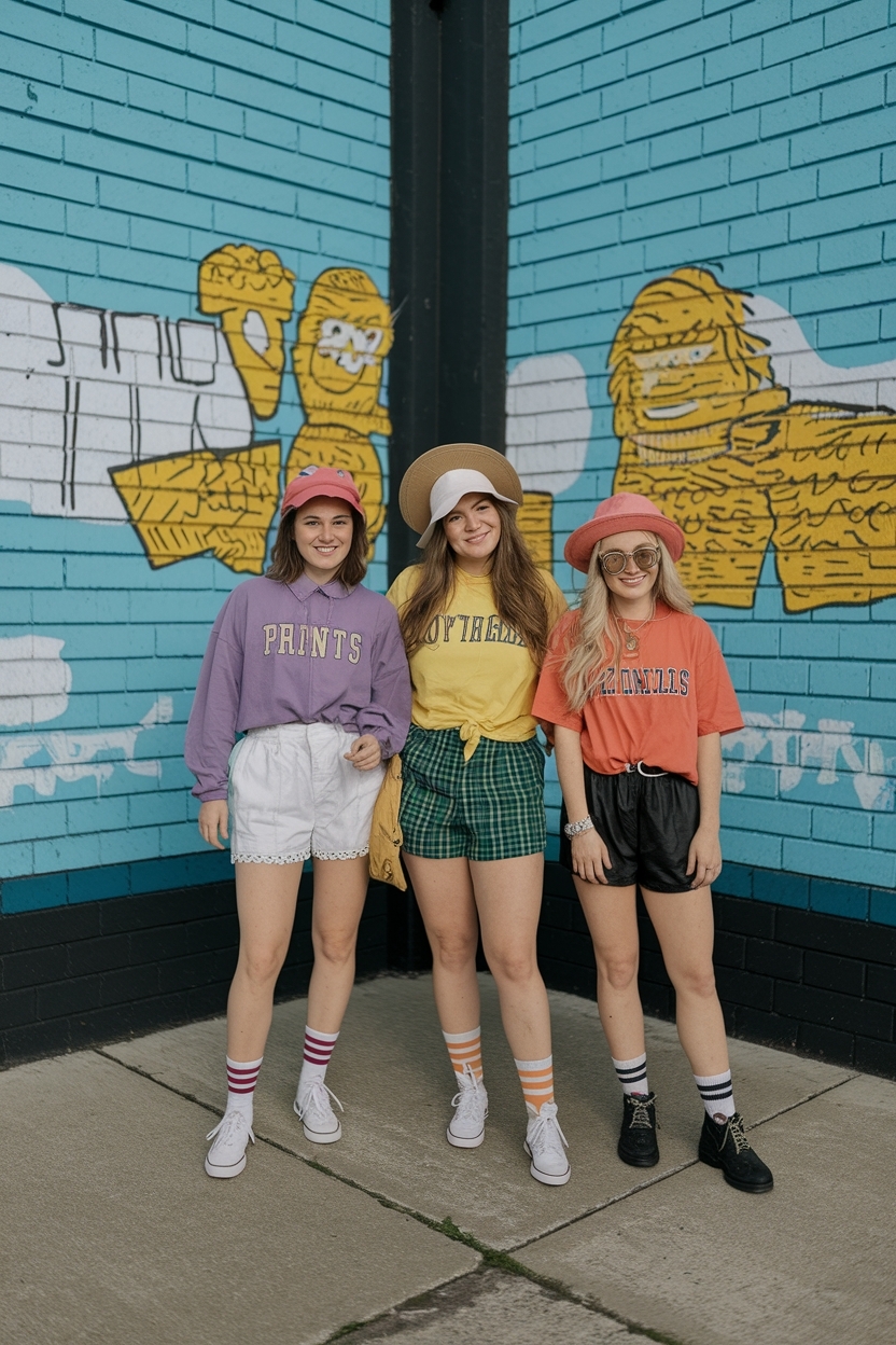 Throwback Thursday Outfits Spirit Week 9: Retro Vibes to Rock outfit idea