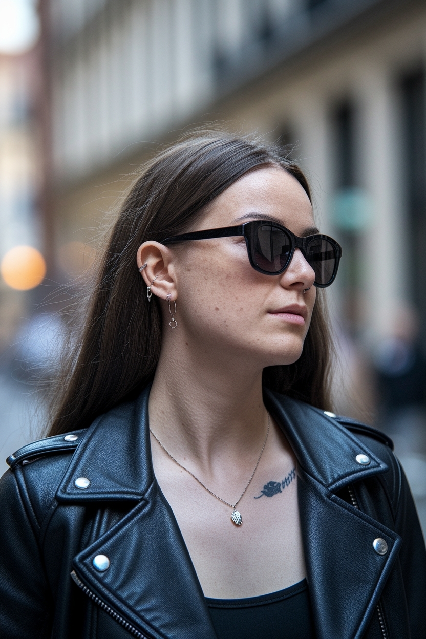 Tiny Neck Tattoos for Women: Delicate and Chic outfit idea