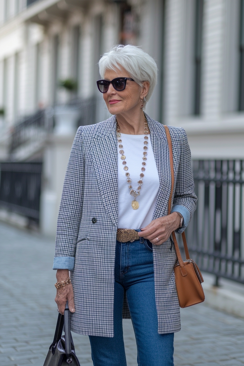Trendy Outfits for Women Over 60 Casual Looks to Embrace outfit idea