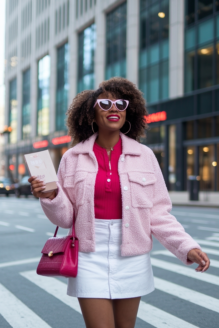 Valentine Day Outfits Black Women: Love and Style Combined outfit idea
