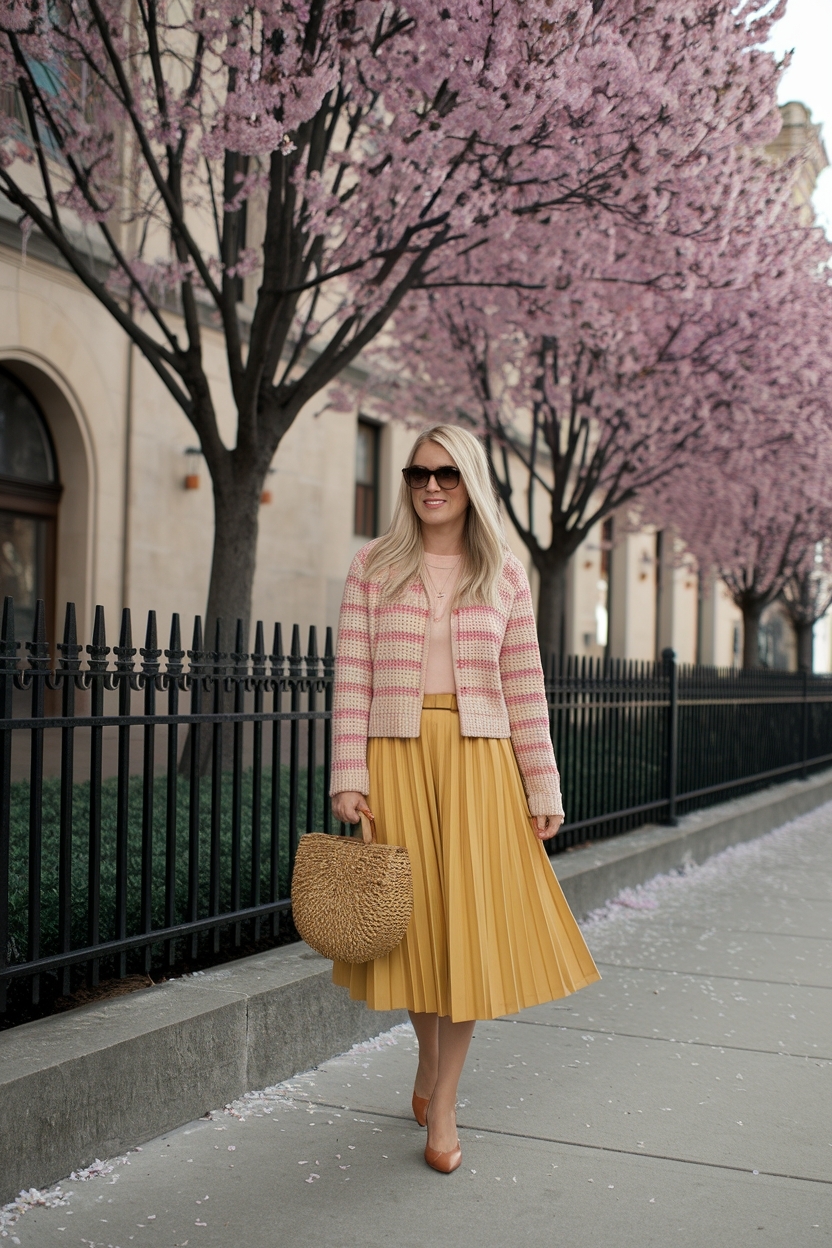 Chic Warm Spring Color Palette Outfits for Any Occasion outfit idea
