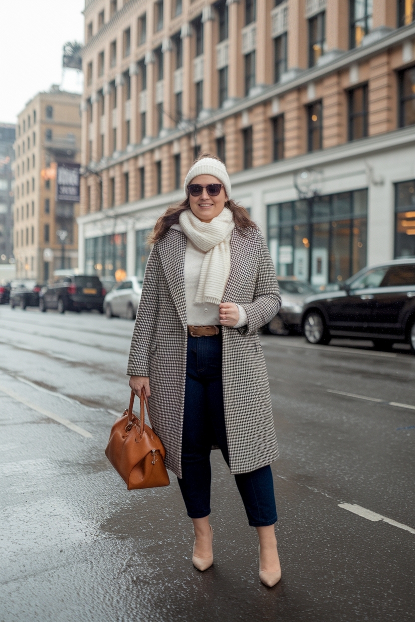 Winter Business Casual Outfits Plus Size: Flattering Fits outfit idea