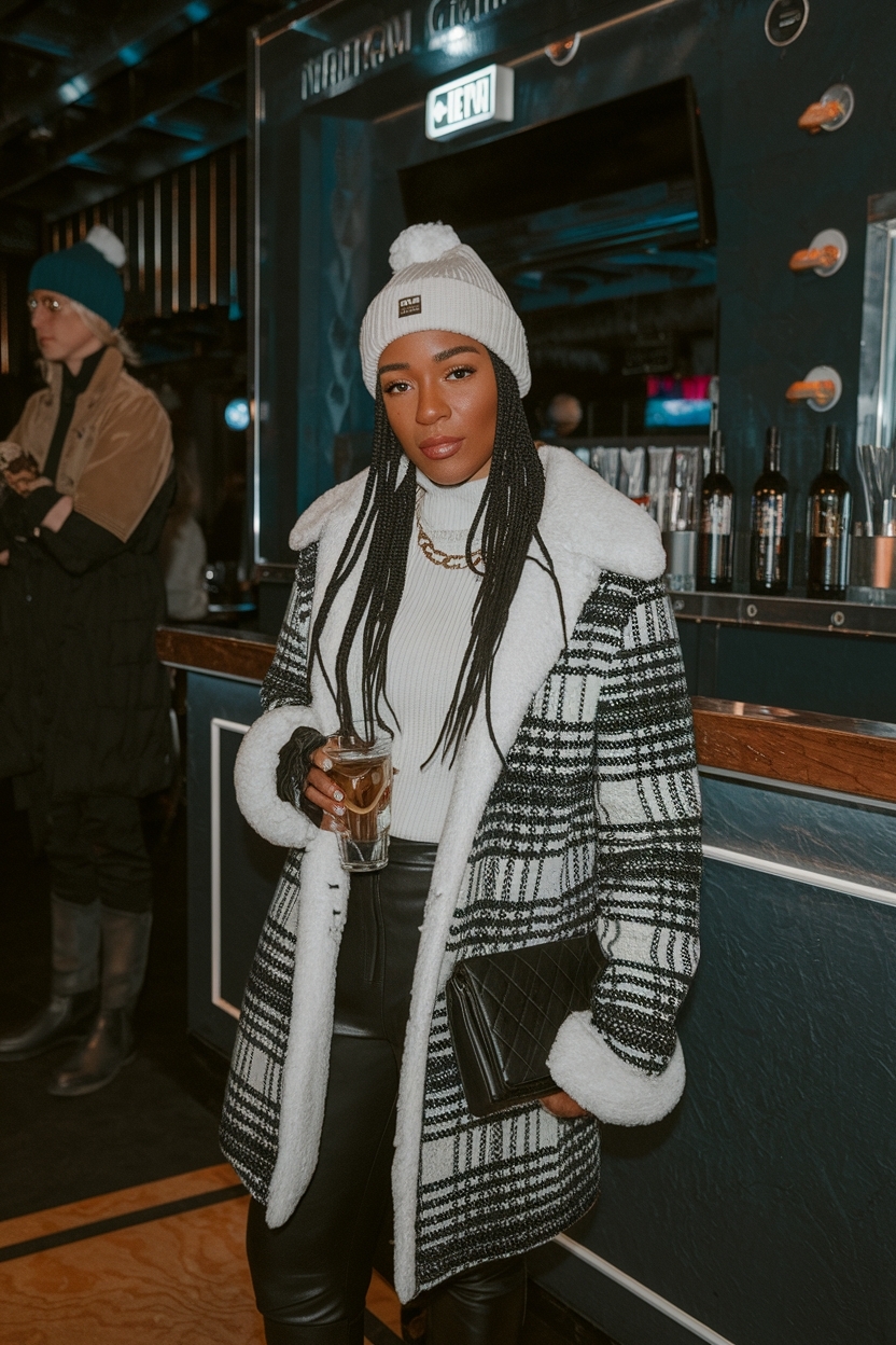 Fabulous Winter Club Outfits Black Women Will Enjoy outfit idea