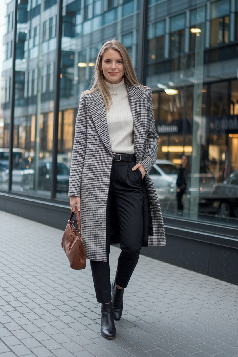 Winter Corporate Outfit Office Wear: Warm and Professional outfit idea