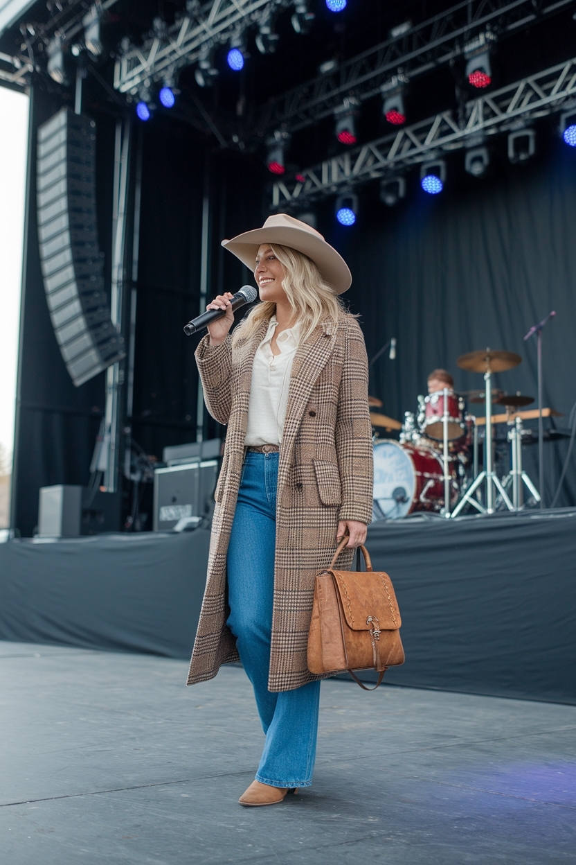 Winter Country Concert Outfit Ideas: Layer Up for Fun outfit idea