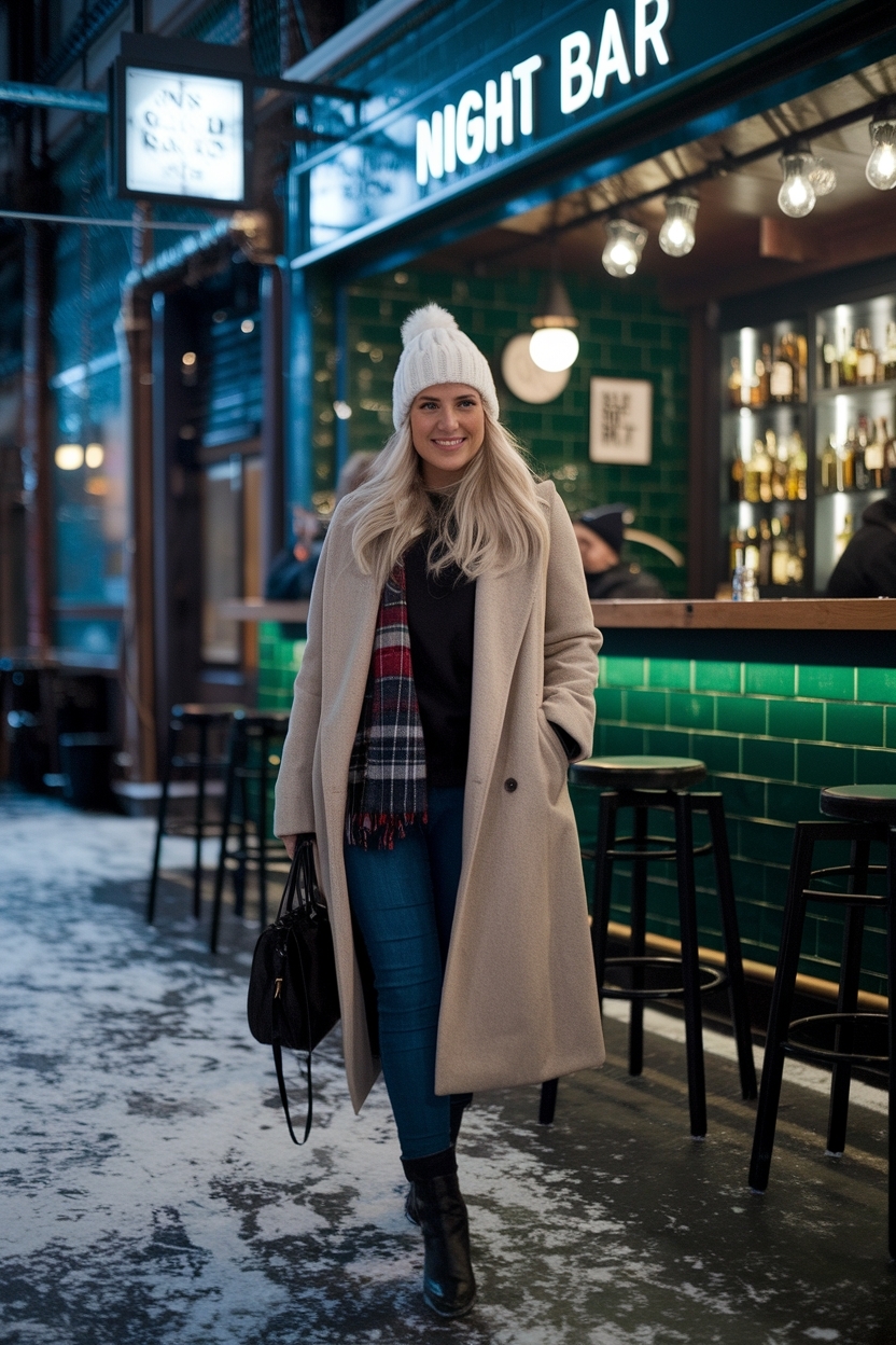 Winter Going Out Outfit Night Bar: Dress to Impress outfit idea