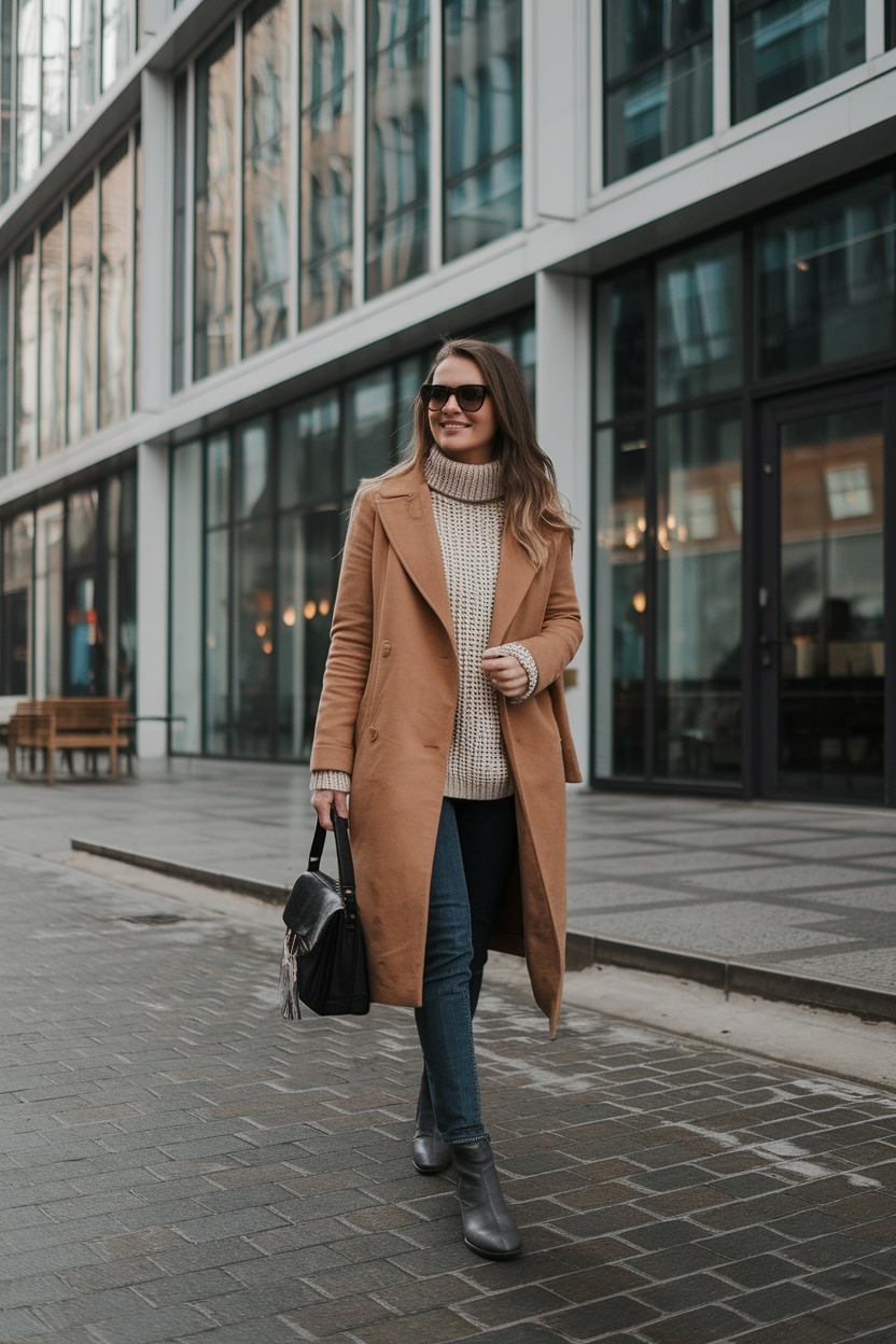 Winter Office Outfits Women Casual: Comfort Meets Style outfit idea