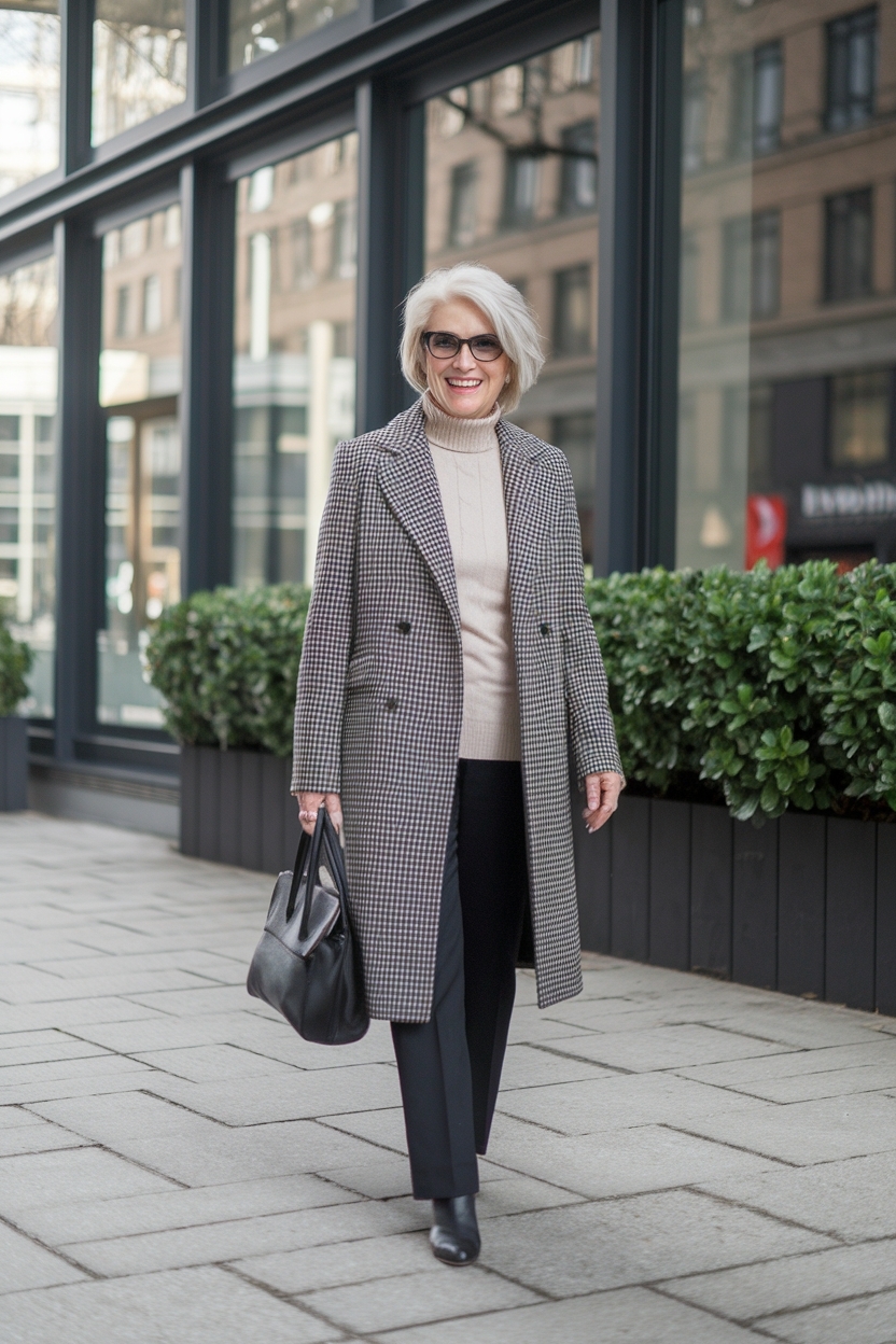 Winter Office Outfits Women Over 50: Warm and Stylish Choices outfit idea