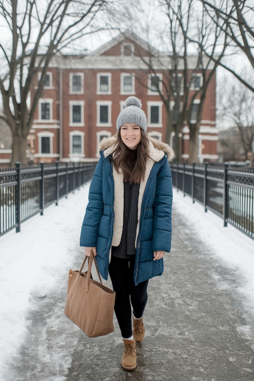 Winter Outfits College Student: Layering Techniques for Success outfit idea