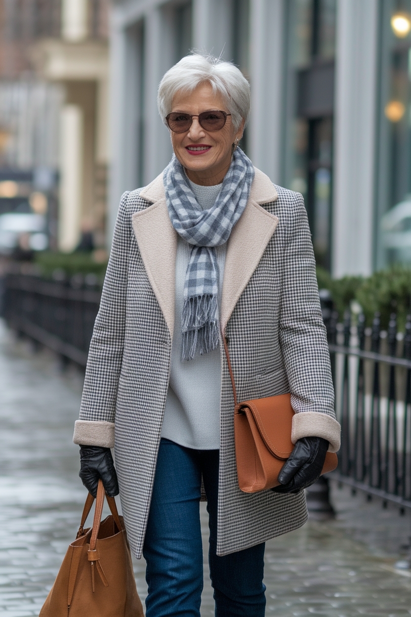 Winter Outfits for Over 60 Women Casual: Warm and Chic outfit idea
