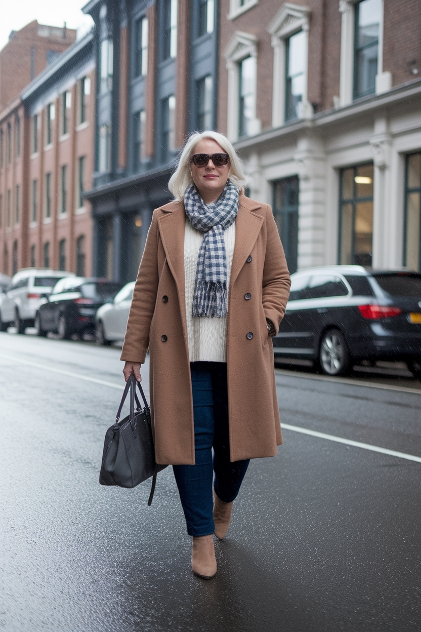 Winter Outfits for Plus Size Women Over: Flattering Styles outfit idea