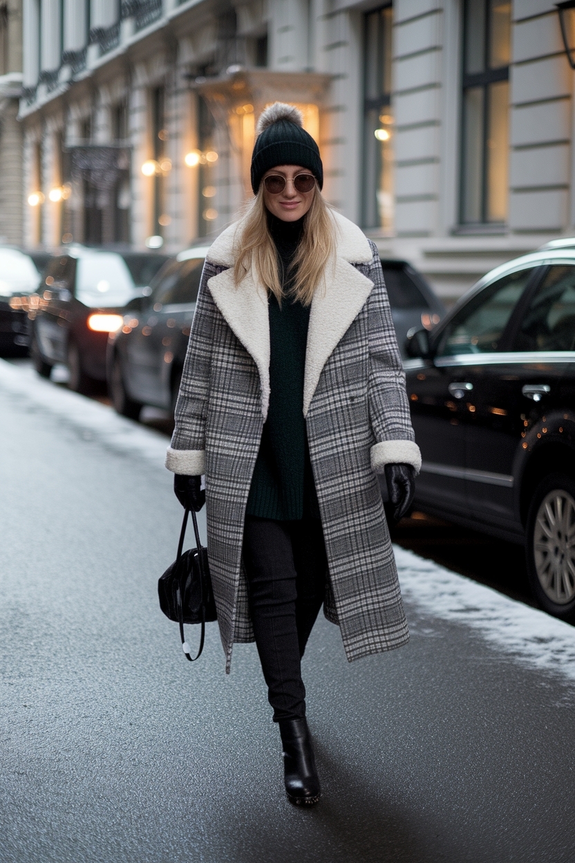 Trendy Winter Outfits for Going Out at Night outfit idea