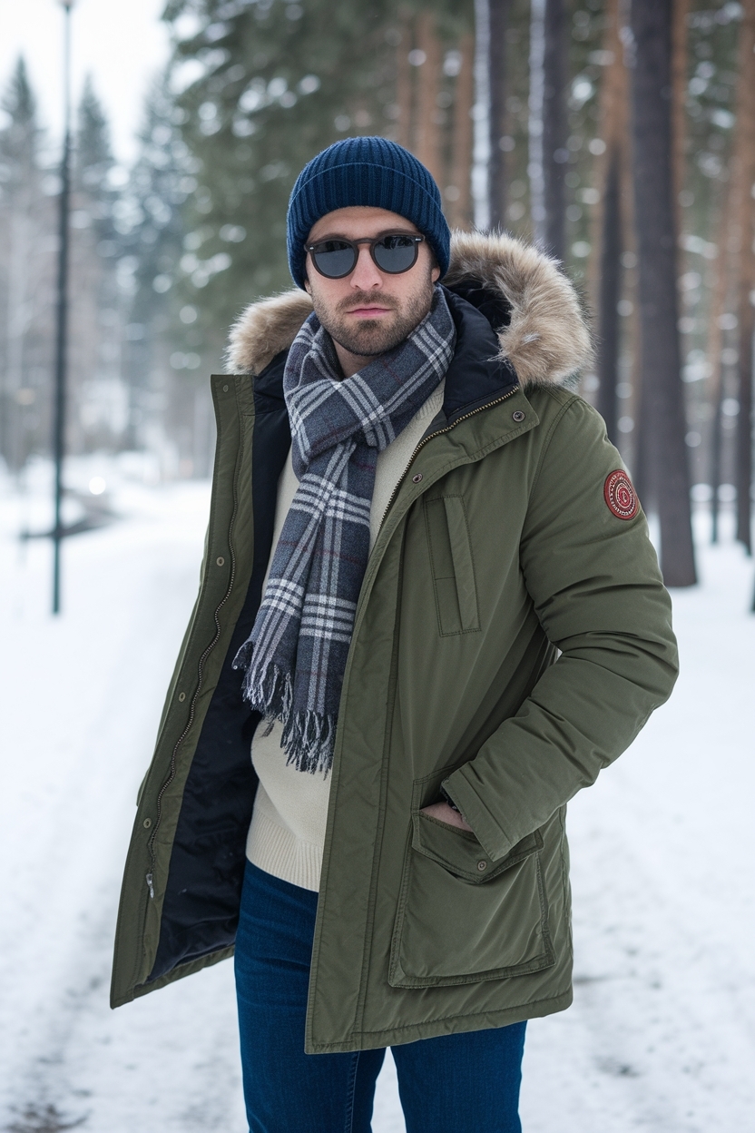 Warm Winter Outfits Men Cold Weather Snow for Every Occasion outfit idea