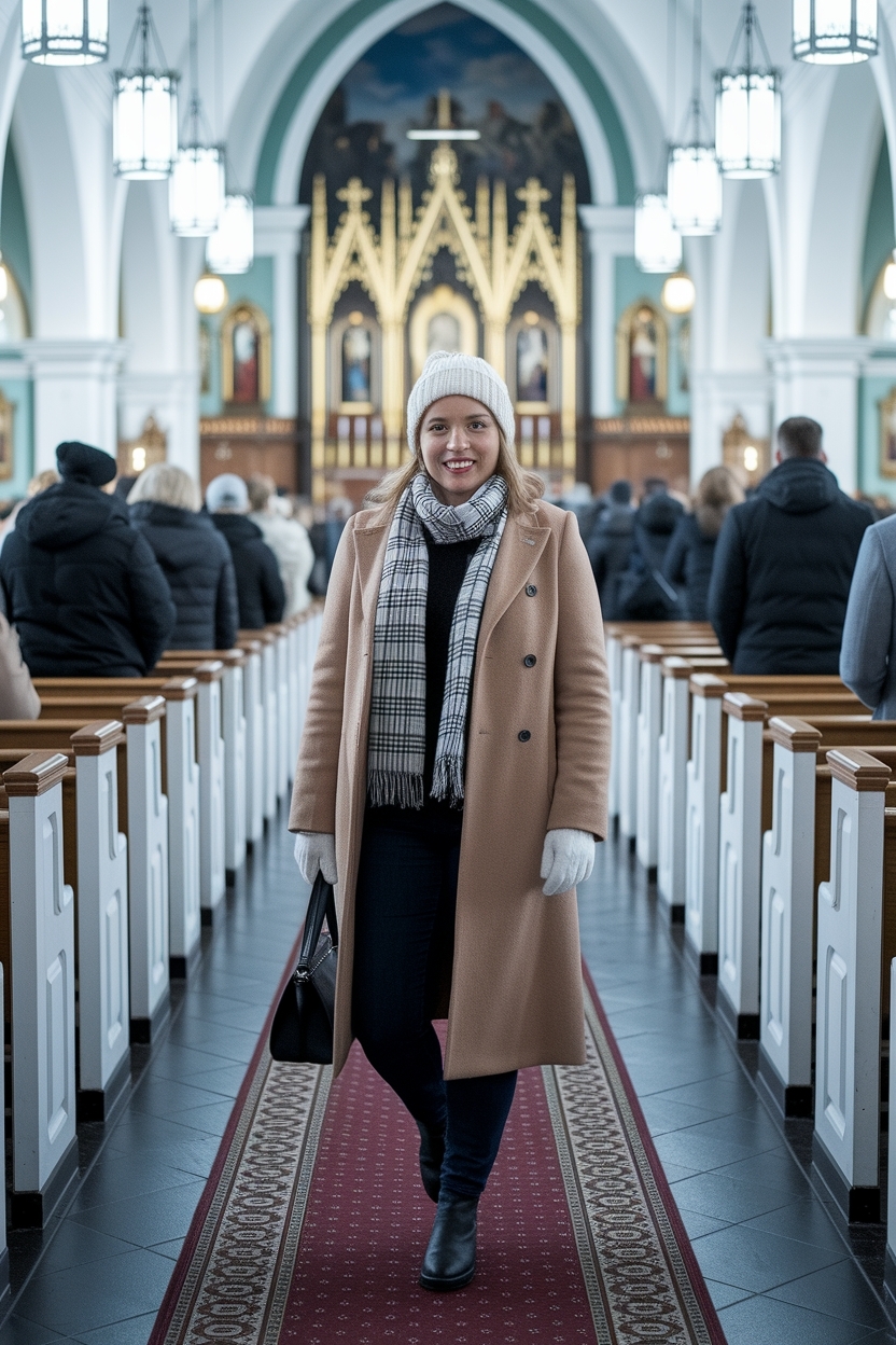 Winter Sunday Outfit Church: Trends to Try outfit idea