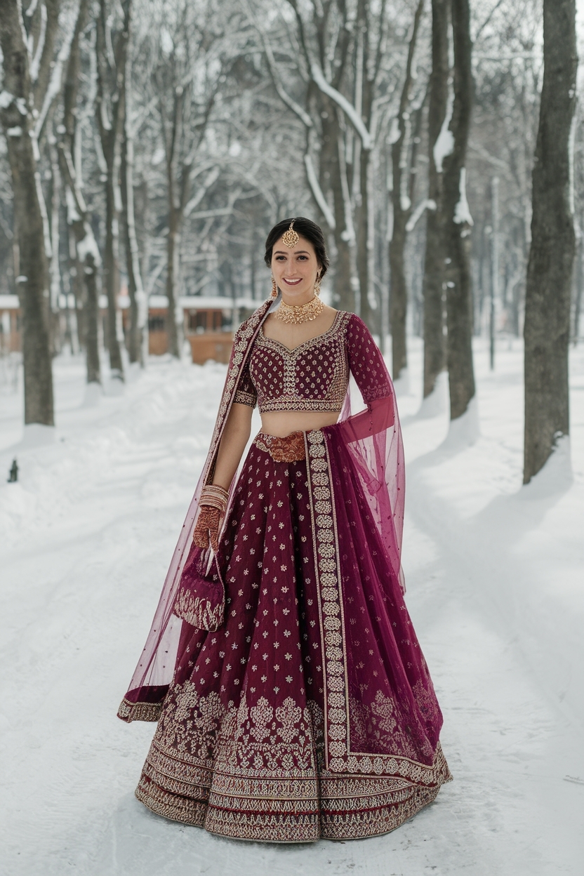 Winter Wedding Guest Outfit Indian: Elegant Choices outfit idea