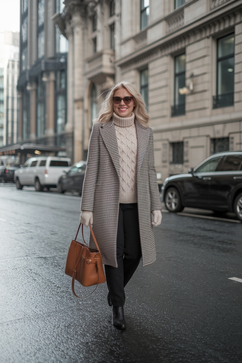 Casual Winter Work Outfits for Women: Stay Cozy at the Office outfit idea