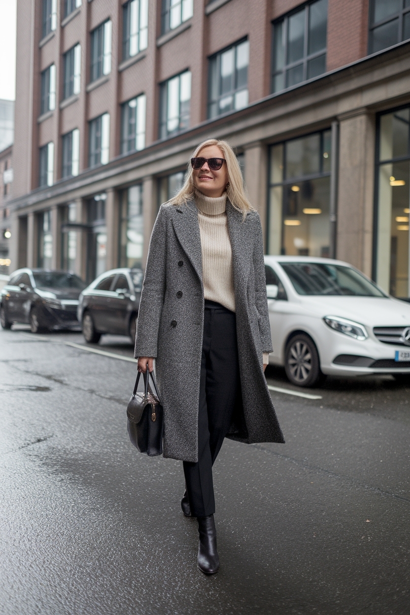 Winter Work Outfits for Women: Fashionable Layers to Try outfit idea