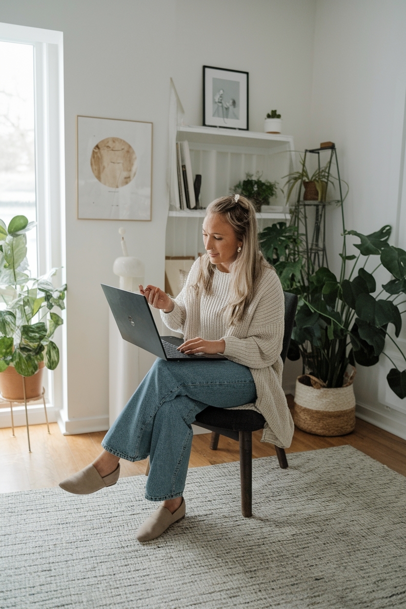 Work From Home Outfits Women for Comfort and Style outfit idea