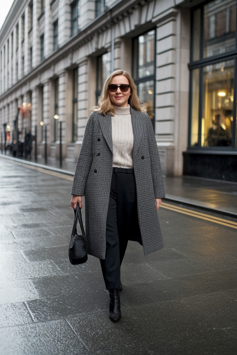 Work Outfits Women Winter Office Style: Classy and Warm outfit idea