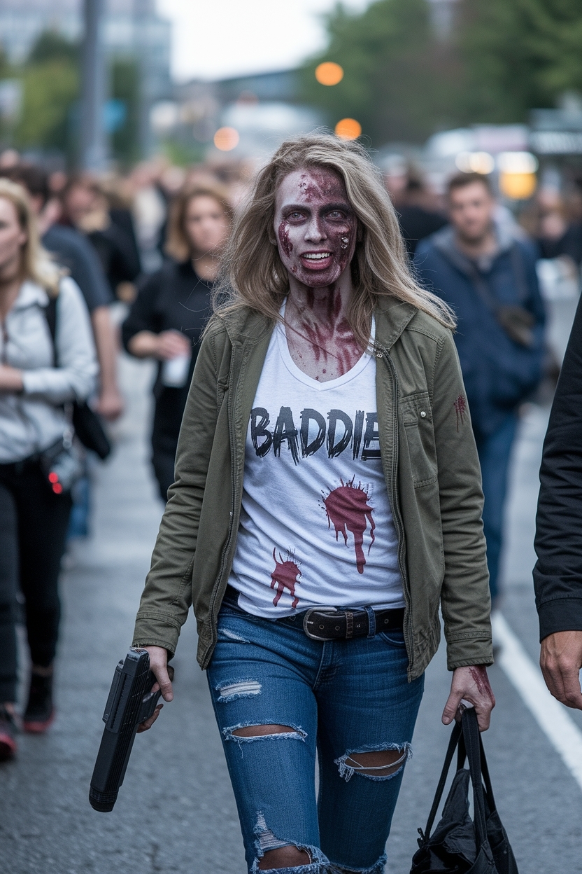 Zombie Apocalypse Outfits Women Baddie: Fierce Survival Gear outfit idea