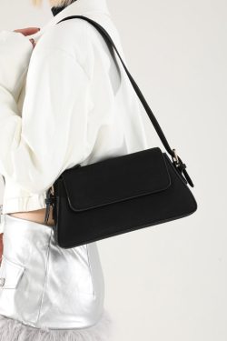 2025 New Autumn And Winter Stylish Purple Suede Hobo Bag