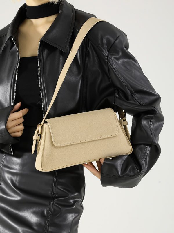 2025 New Autumn And Winter Stylish Purple Suede Hobo Bag