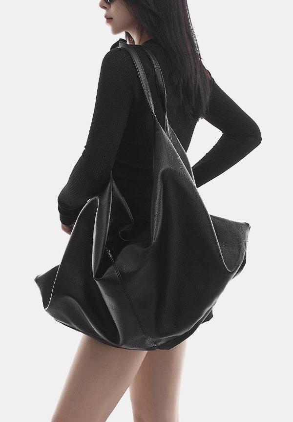 2025 New Black Versatile Large Capacity Shoulder Bag