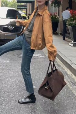 2025 New Brown Large Capacity Capacity Handbag