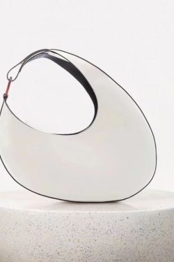 2025 New Brown Versatile Oval Large Capacity Shoulder Bag