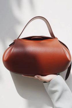 2025 New Casual Versatile Wine Red Tote Handbag