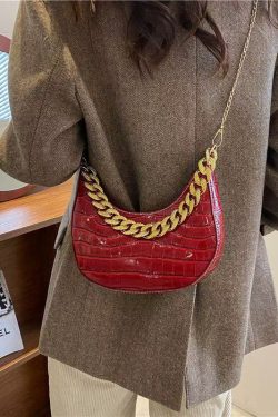 2025 New Fashionable Green Chain Shoulder Crossbody Bag