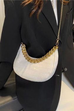 2025 New Fashionable Green Chain Shoulder Crossbody Bag