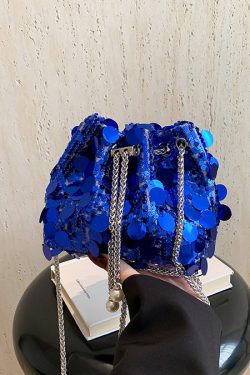 2025 New Gold Sequin Chain Crossbody Bag