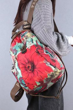 2025 New Leisure Travel Printed One Shoulder Crossbody Bag