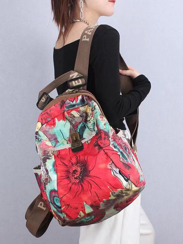 2025 New Leisure Travel Printed One Shoulder Crossbody Bag