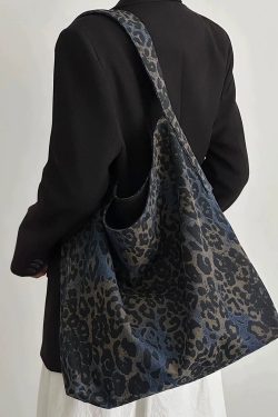 2025 New Leopard Print Large Capacity Shoulder Bag