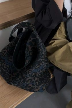 2025 New Leopard Print Large Capacity Shoulder Bag