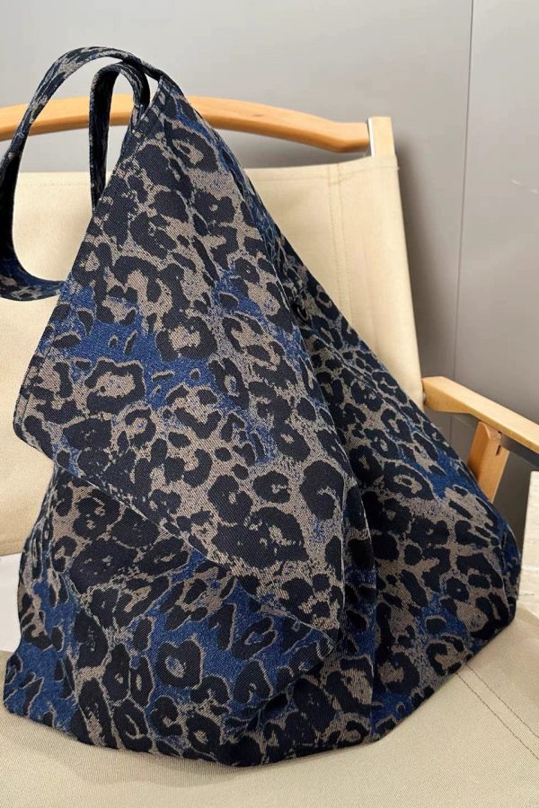 2025 New Leopard Print Large Capacity Shoulder Bag
