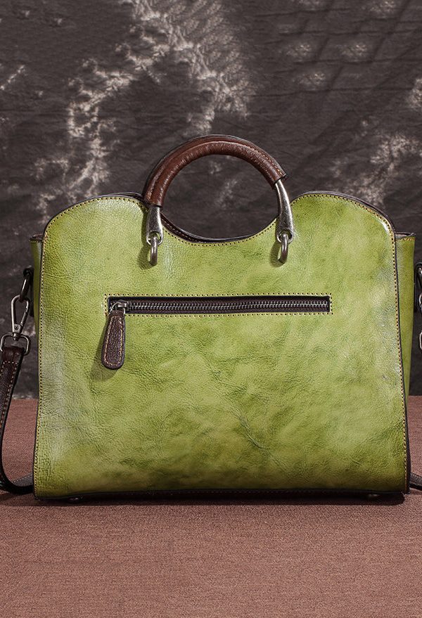 2025 New Retro Coffee Embossed  Faux Leather Tote CrossBody Handbag